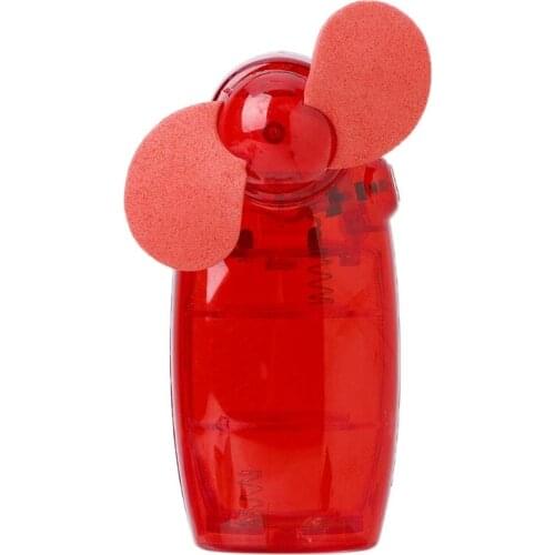 Portable Mini Pocket Fan Cool Air Hand Held Battery Travel Holiday Blower Cooler