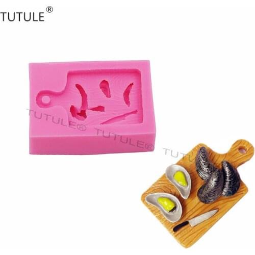 Gadgets Conch Shell Chocolate Molds - By Under The Sea - Baking Candy Making Party Supplies Chopping board conch silicone Molds