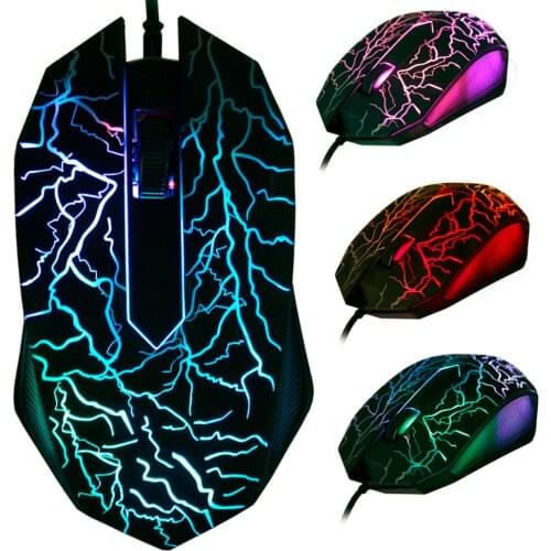 Wired Gaming MouseOptical 3 Buttons 3D USB Pro Gamer Computer Mice For PC Adjustable USB Wired Computer Mouse corsair mouse