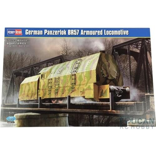 Trumpeter 82922 1/72 German Panzerlok BR57 Armoured Locomotive Static Model TH06146-SMT2