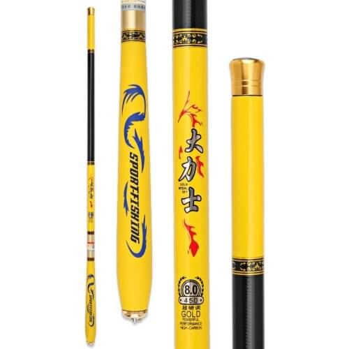 3.6m 4.5m 5.4m 6.3m Stream Rod Ultra-light Ultra-hard 28 Tonalty Short Section Fishing Oltas Hand Pesca Carp Fishing Canne Peche