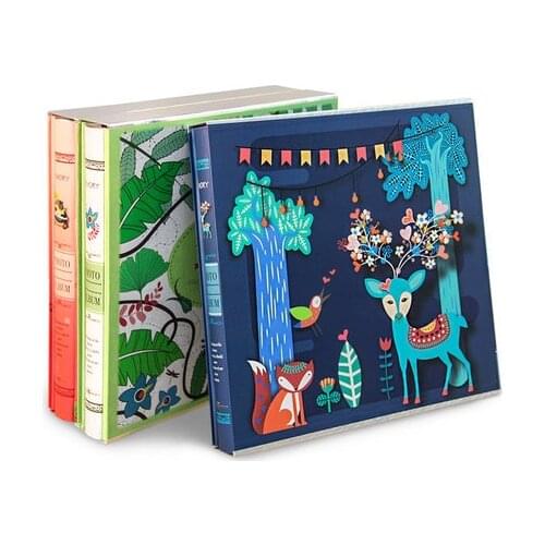 Universal 5678 interstitial family mixed 5 inch album large-capacity album 6 inch photo growth album