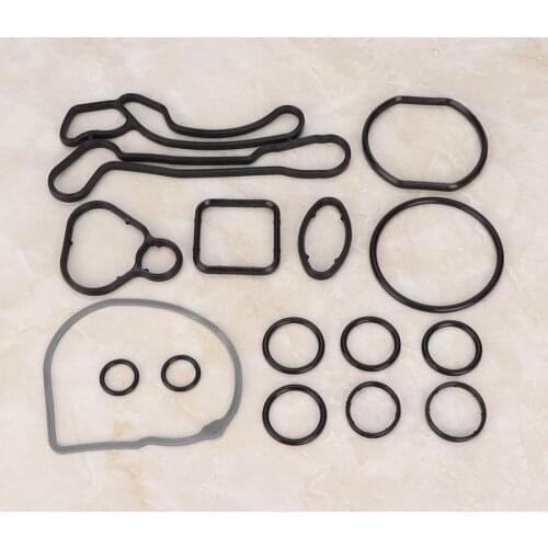 15pcs Engine Oil Cooler Gasket Seal O-Ring 55354071 Fits for CHEVROLET AVEO AVEO5 CRUZE SONIC for PONTIAC G3 WAVE SATURN ASTRA