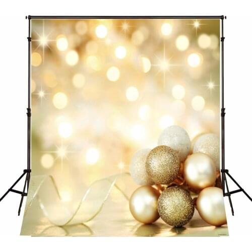 VinylBDS Christmas Backdrops Photography Backgrounds Golden Halo Newborn Christmas Backdrops For Photography Fotografia