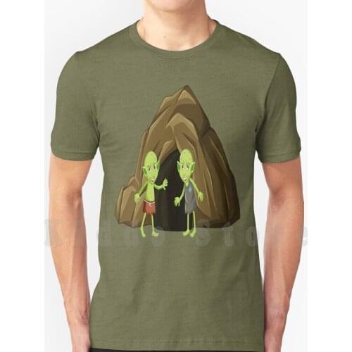 Funny Goblins Lovers T Shirt Men Cotton Cotton S-6Xl Goblins Trolls Beast Ghost Caves Scary Ghosts Gremlins Funny Trolls Lovers