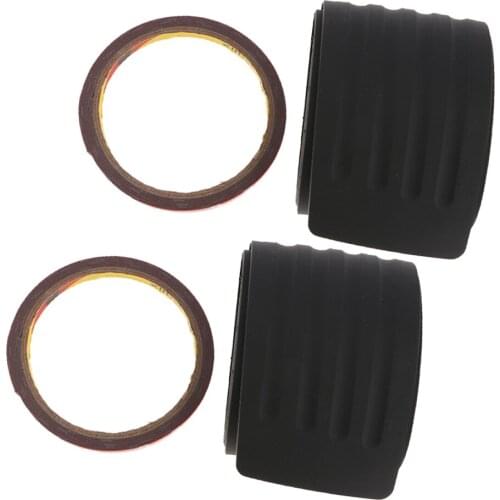 2x Universal Car Front & Rear Bumper Guard Protector Door Edge Impact Strip