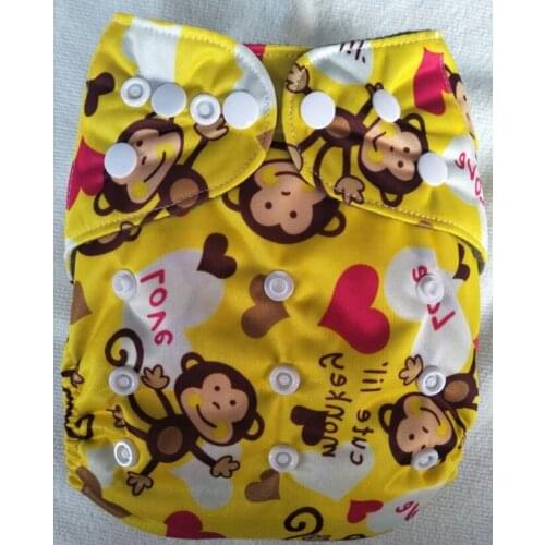 20 pcs naughty Baby Cloth Diapers Reusable Washable Pocket + 20 Bamboo Inserts Free Shipping
