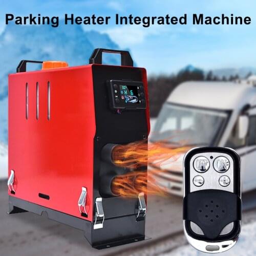 24V 5kW Integrated Air Heater All In One Diesel Heater Remote LCD Monitor Car Parking Heater Webasto For Boat Motorhome Truck
