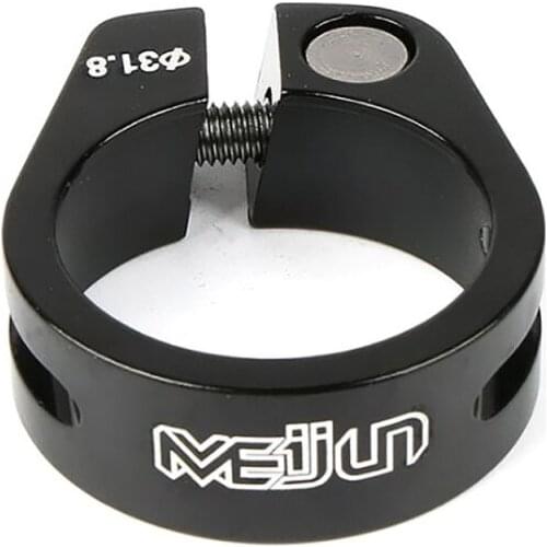 MTB Road Bicycle Seatpost Clamp Aluminum Alloy Quick Release Mountain Bike Lock Seat Post Tube Clip Clamp 31.8mm 34.9mm Newest