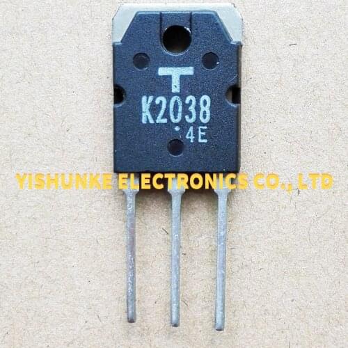 5PCS K2038 2SK2038 TO-3P MOSFET TRANSISTOR 5A 800V