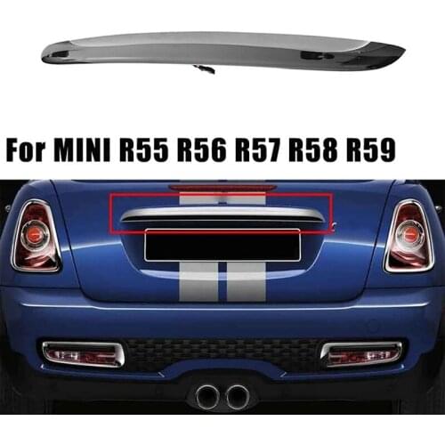 51132753603 Car Chrome Tailgate Hatch Trunk Handle Replacement for Mini Cooper R55 R56 R57 R58 R59 2007-2014