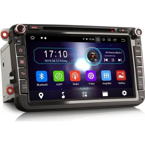 8" Android 10.0 OS Car DVD Multimedia GPS Radio System Player for Seat Altea 2004-2015 & Altea XL 2007-2015 & Toledo 2004-2015