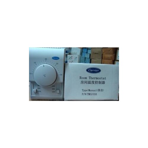 Authentic Carrier mechanical thermostat central air-conditioning fan coil thermostat switch panel TMS310A