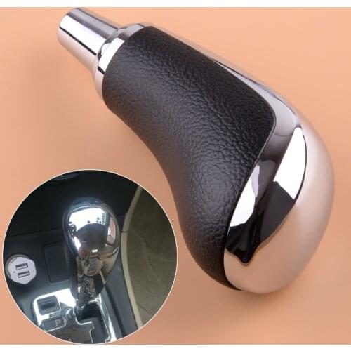 Car Black Chrome Plated Automatic Transmission Gear Shift Knob Fit for Mazda 6 3 5 8 CX-7 2011