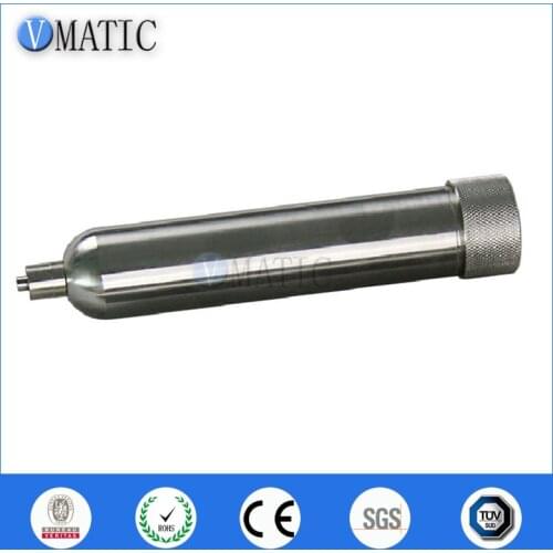 Free Shipping 100cc/ml Corrosion-Resistant Stainless Steel Cones Pneumatic Glue Dispensing Syringe