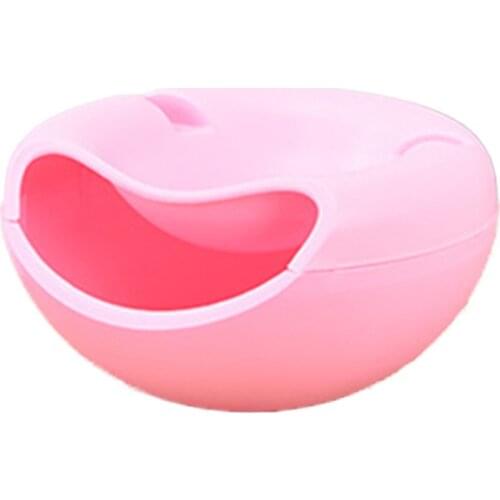 Double Layer Melon Seed Dish Sitting Room Plastic Dry Fruit Basket Lazy Person Takes Melon Seed Ware Dry Fruit Box