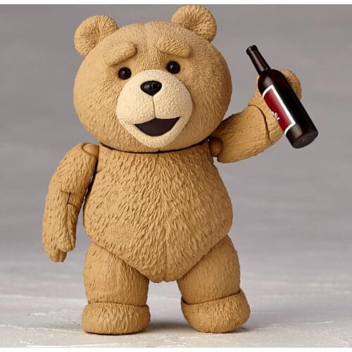 Movie TED 2 10cm Boxed Ted Teddy Bear BJD Figure Model Toys