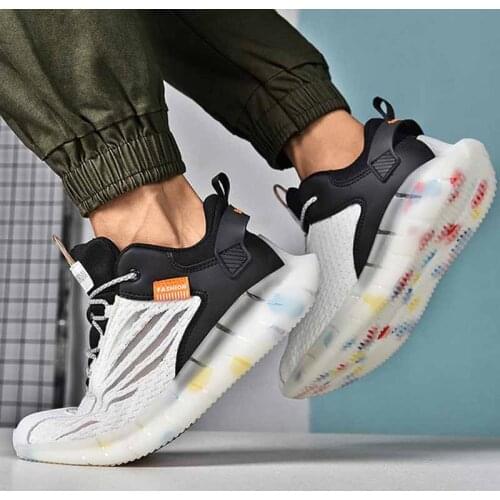 Men Shoes Breathable Light Flat-bottomed Man Tennis Male Sneakers Comfortable Non-slip Running Training Basketball Sports Shoes