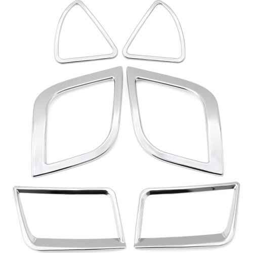 Car Air conditioning outlet /door handle cover/gear panel /Glove Box Handle Cover ABS chrome trim For Hyundai Solaris Verna i25