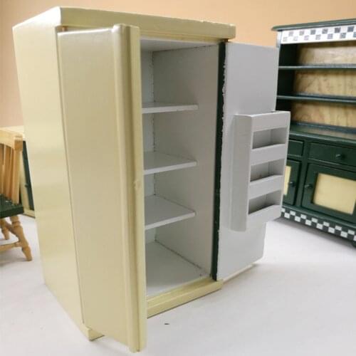 Miniature Dollhouse Kitchen Furniture Model Cabinet Doll House Decoration