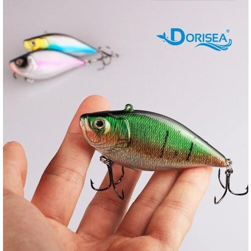 MOZHANSHI 3pcs VIB Minnow Crankbait Fishing Lure Hard Plastic Artificial Bait 3D LIfelike Eyes 7.7cm 14.4g Fishing Wobblers