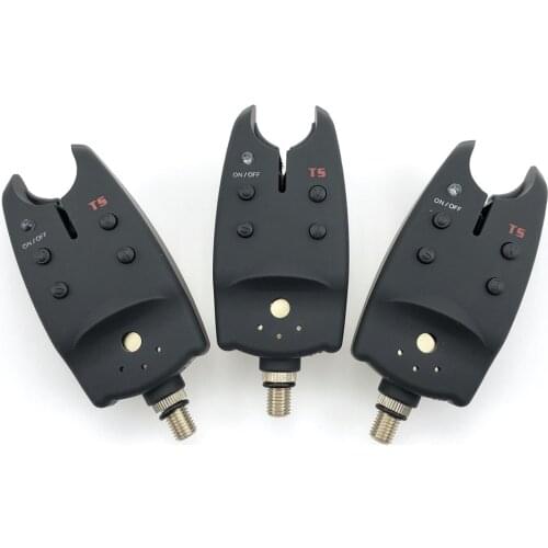 Carp fishing Single Alarm 100% waterproof Audio Alert Fishing Bite Alarm Indicator for Fishing Rod Adjustable Tone Volume