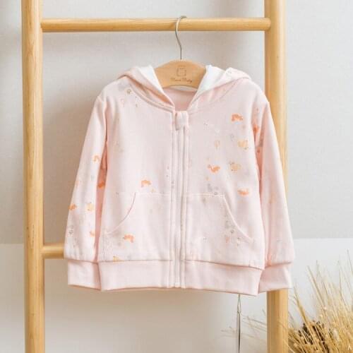 Baby Girls Rabbit Ear Hoodie Coat Winter SpringBaby Girls Princess Coat Jacket Casual Outerwear for girl Infants clothingToddler