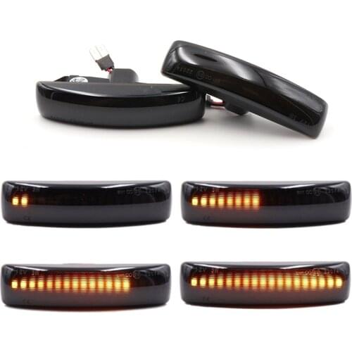 Pair Amber Car LED Side Marker Light For Land Rover Range Rover Sport Discovery LR3 LR4 Freelander LR2 Turn Signal Lamp