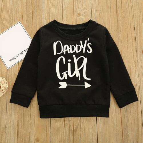 Pudcoco Toddler Baby Clothes Round Neck Long Sleeve Lettered Words Printed Pullover Sweater For Children Boy Girl Newest 2020