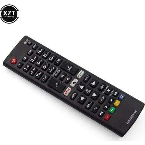 TV Remote Control, Replacement TV Control 17 x 4.5cm For LG 43UJ6309 49UJ6309 60UJ6309 65UJ6309 43LF5900 50UH5530 29IN4510 55UH