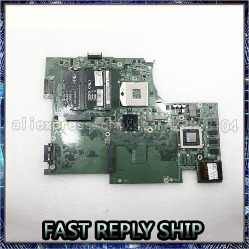SHELI FOR DELLHigh quality17 L701X laptop motherboard CN-03P2M4 03P2M4 3P2M4 DAGM7MB2AC0 GT435M HM57 N11P-GT-A1 100% full Tested