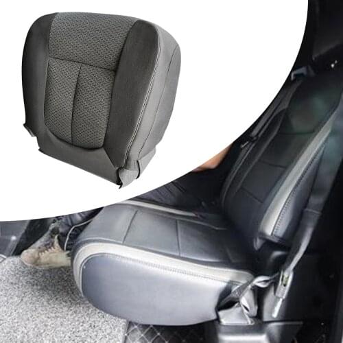 Driver Seat Front Bottom Cover Auto Seat Protectors, for Ford F150 2011-2014, Car Replacement Spare Part