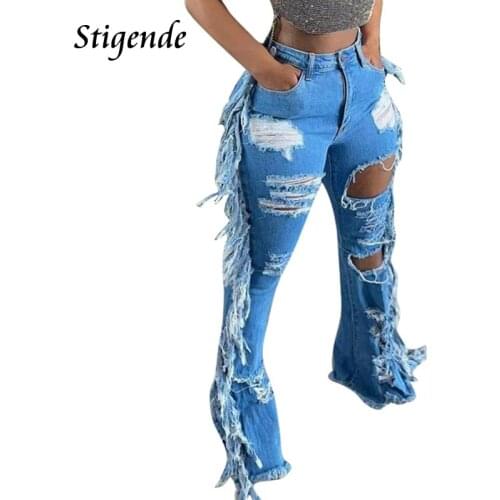 Женские рваные джинсы Stigende China At AliExpress
