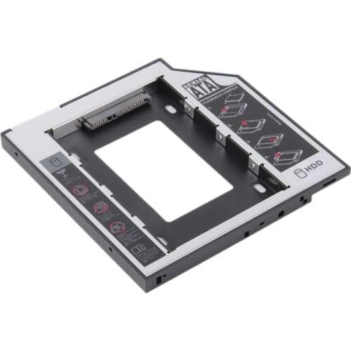 Universal Sata 2Nd Hdd Ssd Hard Drive Caddy 9.5Mm For Cd/Dvd-Rom Optical Bay For Hdd Sataii Sdd Hard Disk Bracket