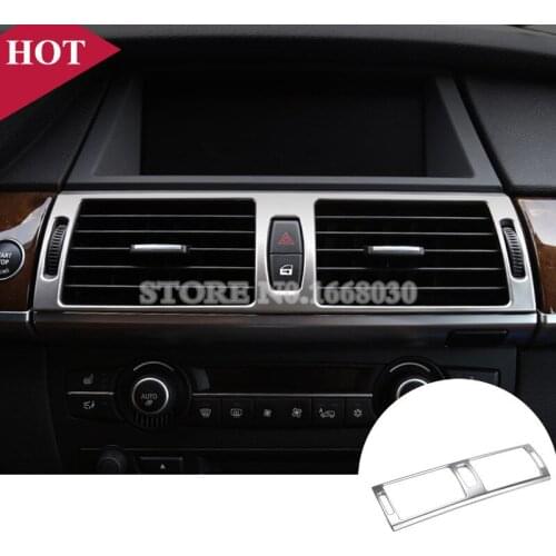 Interior Center Console Air Vent Outlet Cover Trim For BMW X5 E70 2008-2013 Car Decoration Car Accesories Interior