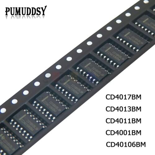 10PCS CD4017BM CD4013BM CD4011BM CD4001BM CD40106BM SOP-16 CD4017 CD4013 CD4011 CD4001 CD40106 SOP IC