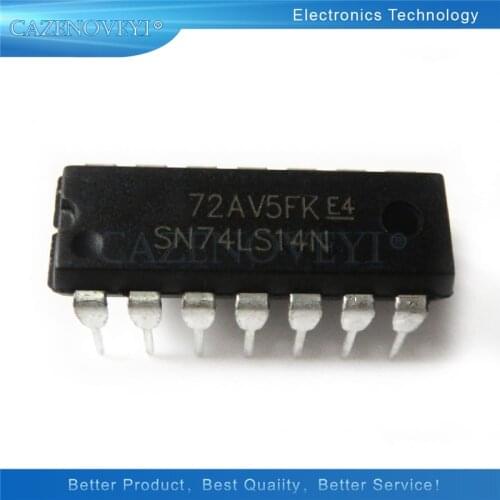 10pcs/lot SN74HC14N DIP-14 SN74HC14 DIP 74HC14N DIP14 74HC14 new and original IC In Stock