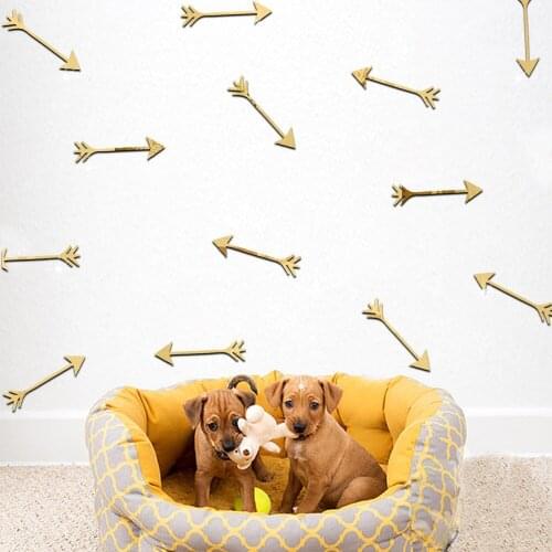 14Pcs/set 3D DIY Childrens Room Decoration Wall Stickers the Arrow of Love Valentines Day Lover Wall Stickers Removable