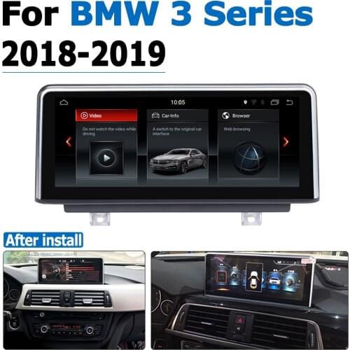 Car DVD Navi Player For BMW 3 Series 2018 2019 EVO Audio Stereo HD Touch Screen all in one