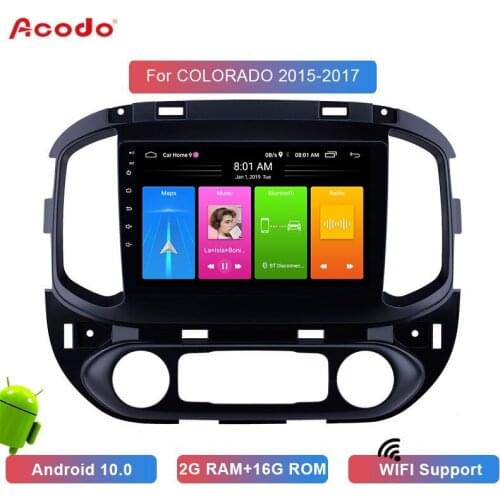 ACODO 2+16G Android 10.0 Car Radio Multimedia Player For Chevrolet COLORADO 2015-2017 Navigation GPS 2 din