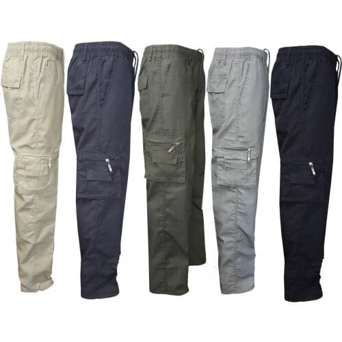 Camping Hiking Army Cargo Combat Military Mens Straight Trousers Pants Casual Outdoor Work wear Pockets Warehouse Trouser Hot
