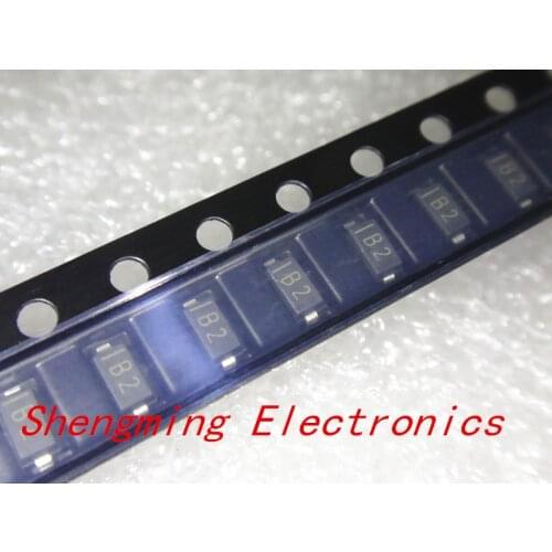 100PCS MBR0520LT1G B2 MBR0520 SOD-123 Schottky diode
