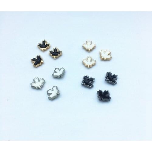 12.5mm Border Leaves Garment Rivets Bracelet Cap Stud For Bag Hat Belt Leather Craft Shoe Jeans Chocker Wallet Purse Accessories