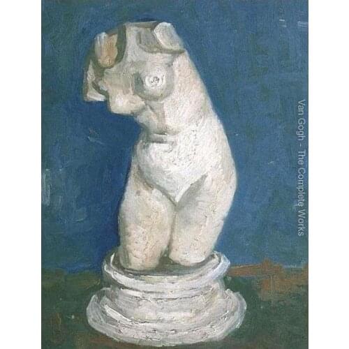 High quality Vincent Van Gogh paintings for sale Plaster Statuette Of A Female Torso VI Canvas art hand-painted