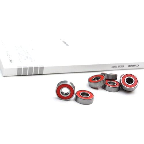 Hot Style Red 1pcs Skateboard Bearing 608 ABEC-9 For Skate Shoes Patins Scooter Skateboard Bearing Fish Board Bearing
