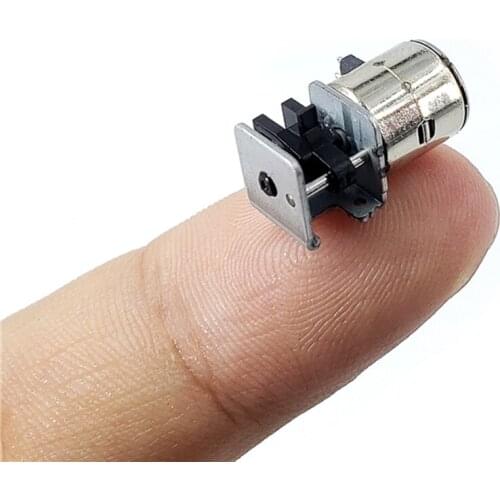 Miniature 8mm Stepper Motor 2 Phase 4 Wire Mini Micro Step Motor with Screw Rod Slide Stage for Camera Lens Adjusting DC 3V-5V