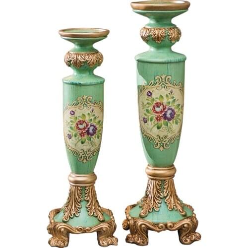 Nordic Home Decor Candle Pillar Accents Arredo Casa Candlesticks Home Decorative Candles Knutselen Art Mumluk Dekor LLC130