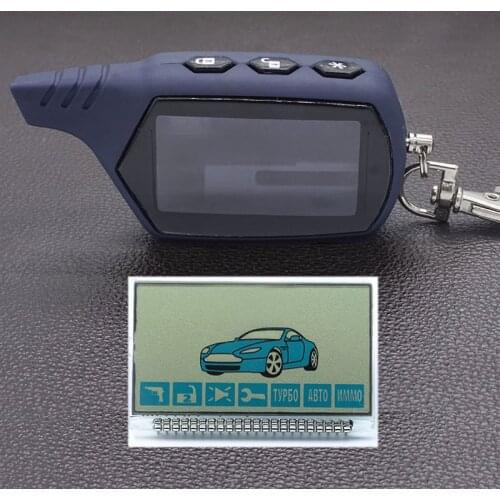 Wholesale A61 LCD Display Screen+Starline A61 case for Two way Car Alarm System Starline A61 lcd Remote Control Key Fob Keychain