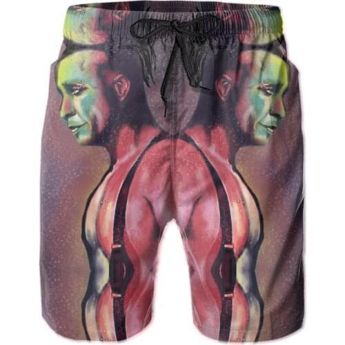 Hawaii Pants Beach R320 Breathable Quick Dry SarcasticLoose Colourful Till And Lindemann