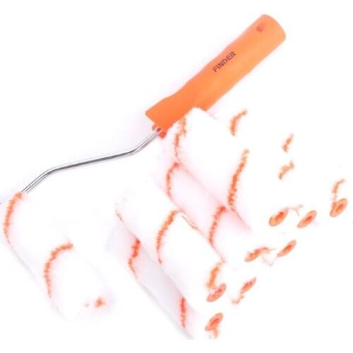 B2QB 10pcs Paint Roller Cage Frame Handle Home Painting Supplies House Painting Tray Interior Paint Brushes Wall Tile Tools